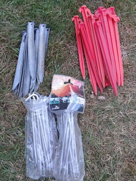 Photo of free Selection of tent pegs (Welwyn AL6) #1