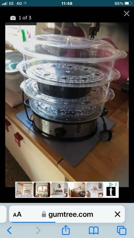 Photo of free Steamer 3 Tier (Gracemount EH17) #1