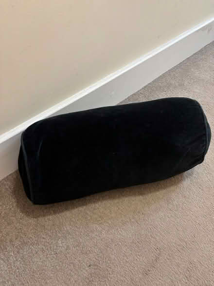 Photo of free Black bolster cushion (Abingdon OX14) #1