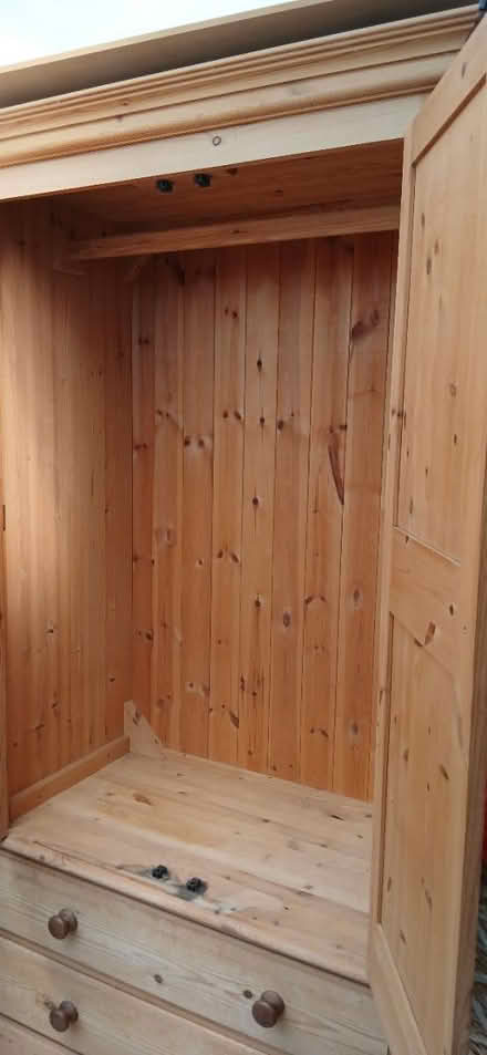 Photo of free Pine wardrobe (Donnington PO19) #2