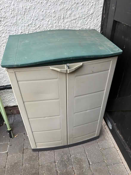 Photo of free Plastic garden cupboard (Saintbridge GL4) #1