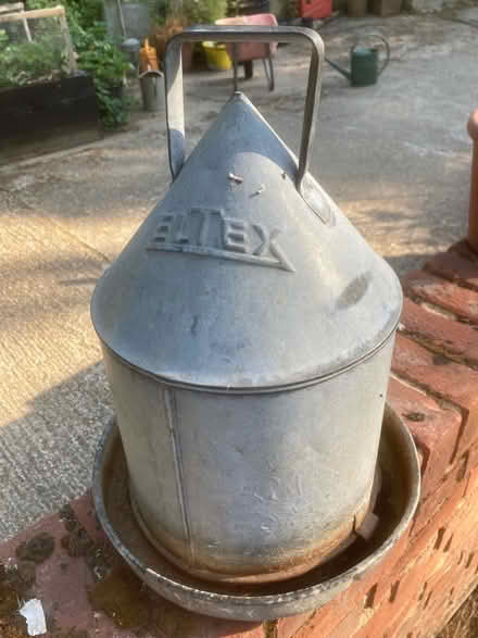 Photo of free Chicken drinker (for repair) (Great Dunmow CM6) #1