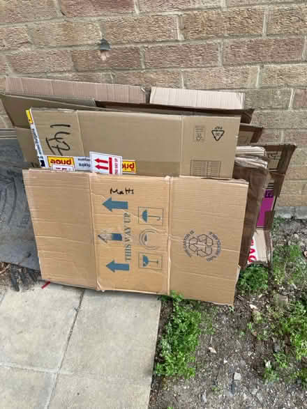 Photo of free 5 small cardboard boxes (Marston OX3) #1