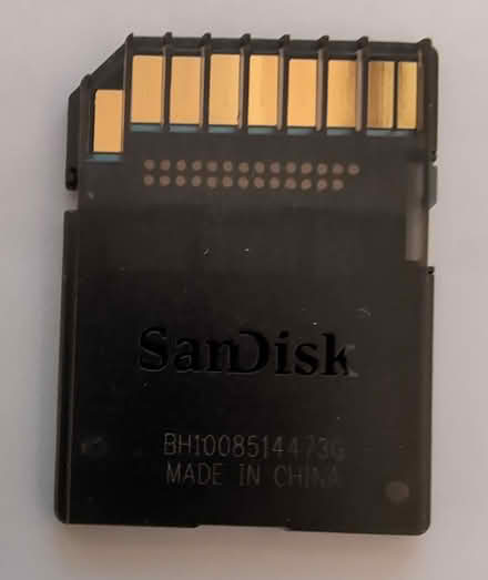 Photo of free 4GB SDHC memory card (West Twyford (Park Royal) NW10) #2