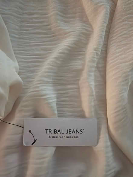 Photo of free New cream blouse, size M (Bloor & Islington) #4