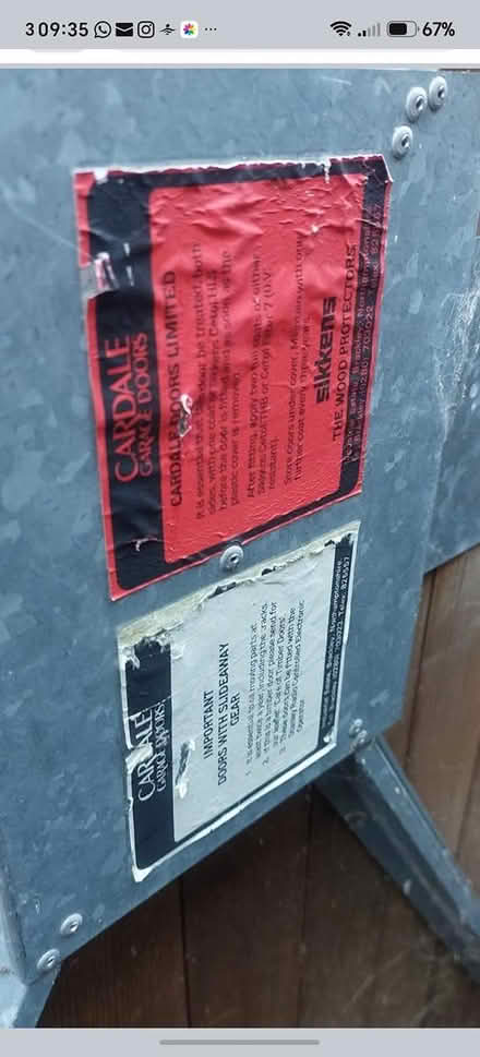 Photo of free Garage doors wooden (Maidstone, ME15) #3