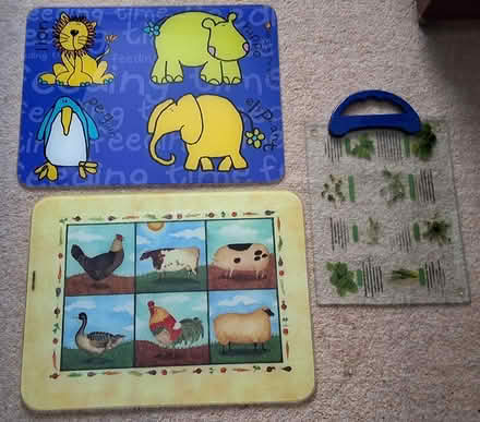 Photo of free 3 glass cutting boards (South Acton) #1