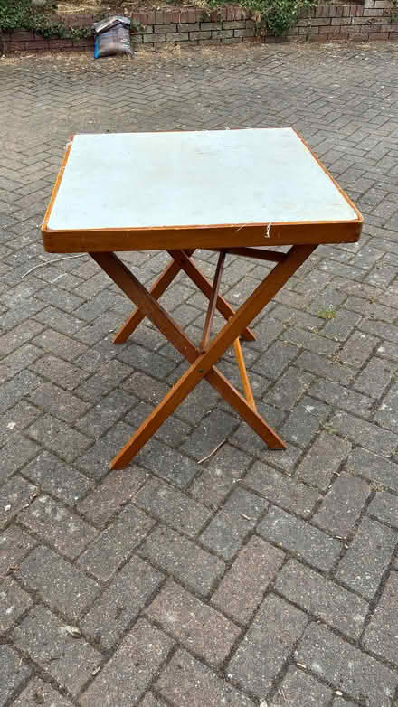 Photo of free Wooden card table (Culgaith CA10) #1