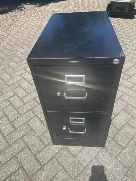 Photo of free Two HON two drawer filing cabinets (Tiburon - near Corte Madera) #2