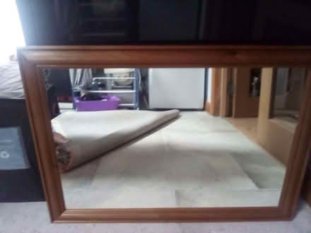 Photo of free Large wall mirror size 34insx24ins (Terrington St Clement PE34) #1