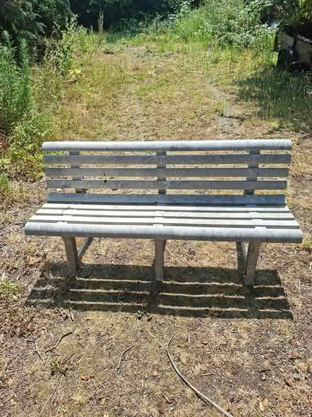 Photo of free Plastic bench (Drayton PO20) #1