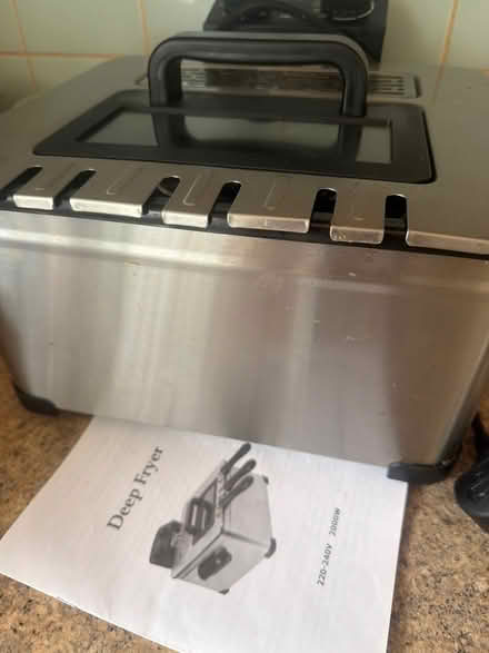 Photo of free Double deep fat fryer (Lyme Green SK11) #1