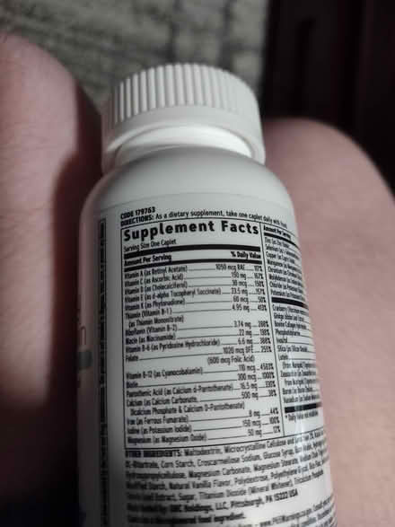 Photo of free 2 sealed bottles of vitamins (East Arlington) #3
