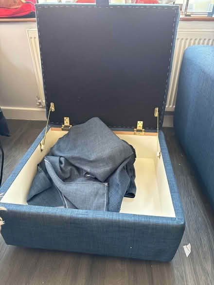 Photo of free 2 DFS chairs and storage foot stool (Stourbridge) #4
