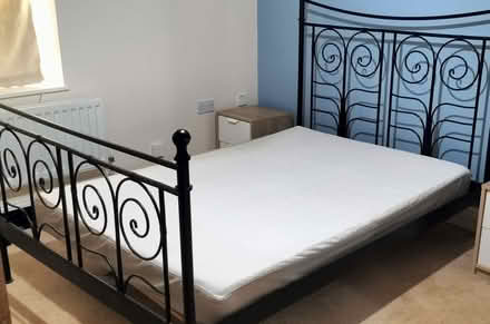 Photo of free King Size Iron Bedframe (Shenley Lodge MK5) #1