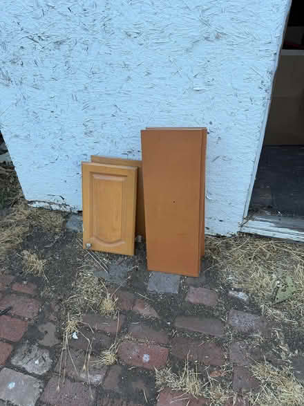 Photo of free 9 plywood shelves and 2 doors (East Palo Alto CA) #1