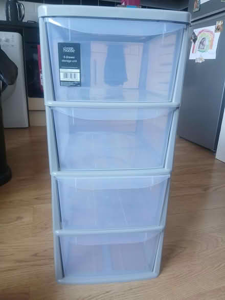 Photo of free 4 drawer plastic storage unit (RG6 Lower Earley) #1