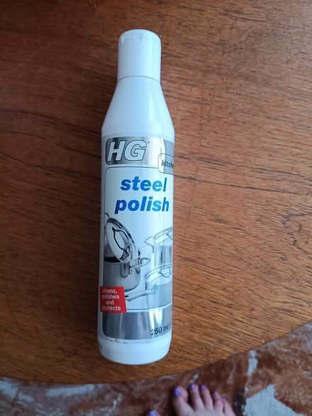 Photo of free HG Steel Polish NEW (Westminster Drive PO21) #1