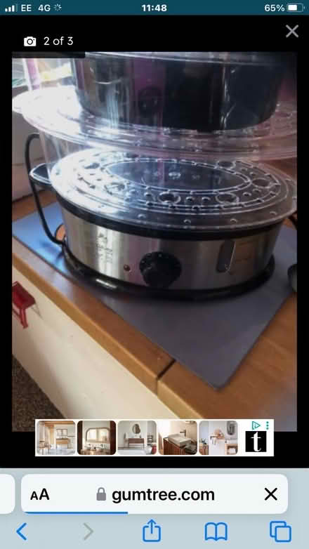 Photo of free Steamer 3 Tier (Gracemount EH17) #2