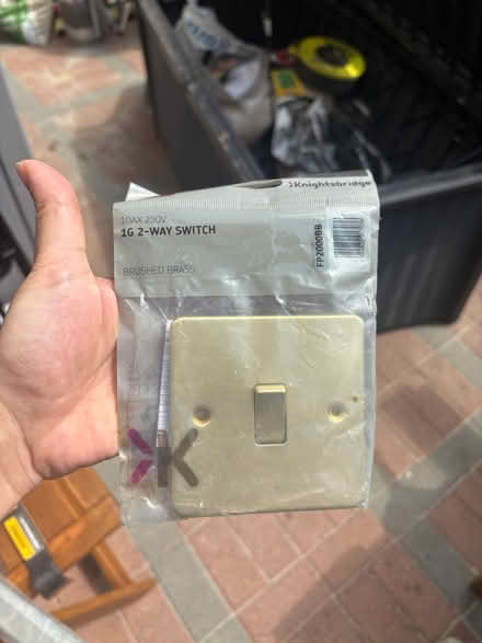 Photo of free Brass switch (E9) #1