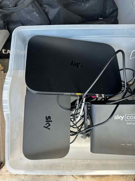 Photo of free Assorted Sky Boxes Routers Cables and Boosters (Newton Mearns G77) #3