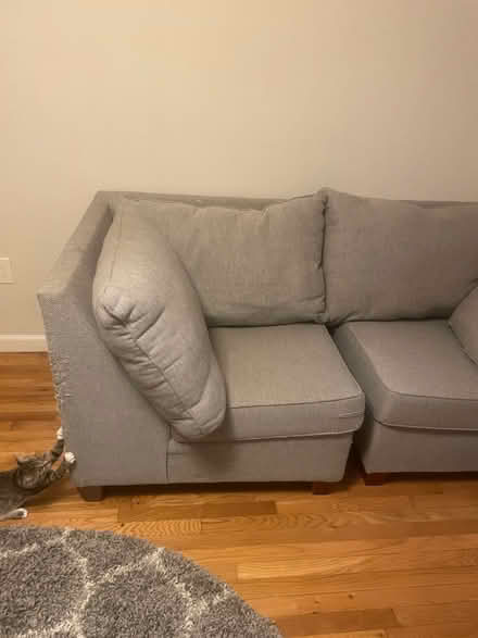 Photo of free Two piece sofa (Bradford by golf course) #4