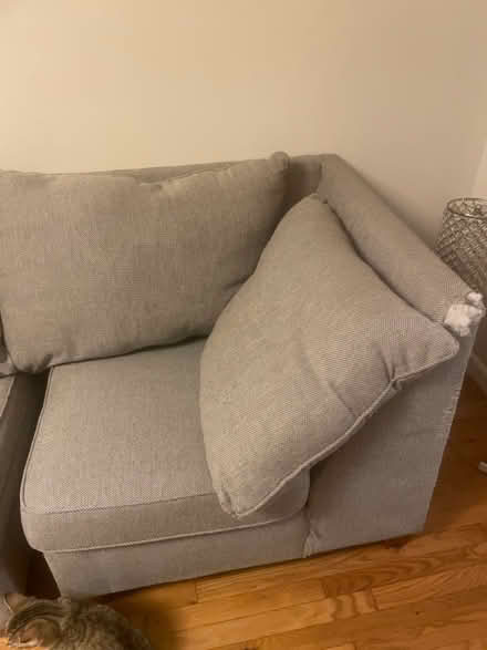 Photo of free Two piece sofa (Bradford by golf course) #2