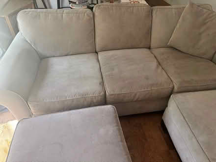Photo of free Queen sofa bed with two Ottomans (North Glendale) #1