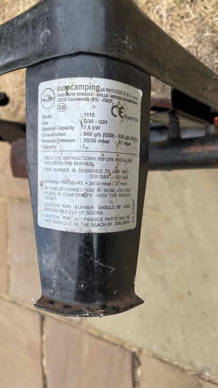 Photo of free Gas burner (Winnersh RG41) #2