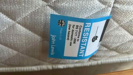 Photo of free John Lewis Mattress for single bed (W42lu) #2