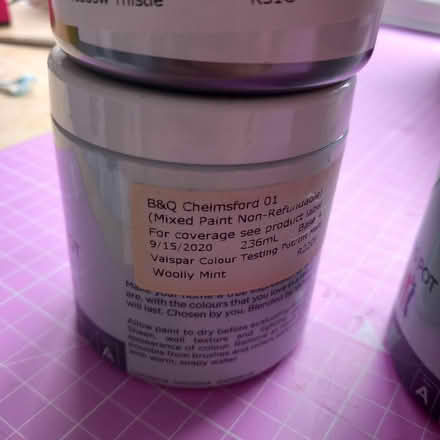 Photo of free Valspar Paint Samples (Chelmsford) #3