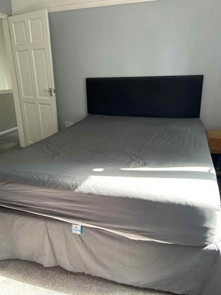 Photo of free King size bed base plus headboard (Chesterfield S40) #1