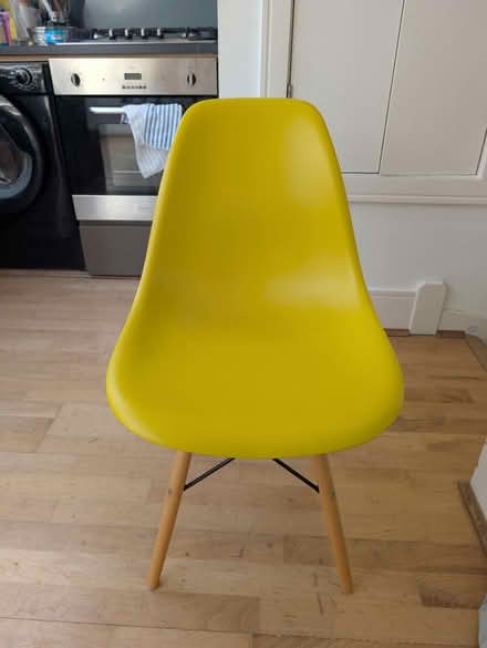 Photo of free Yellow Chair (Stockwell/Clapham North SW9) #1
