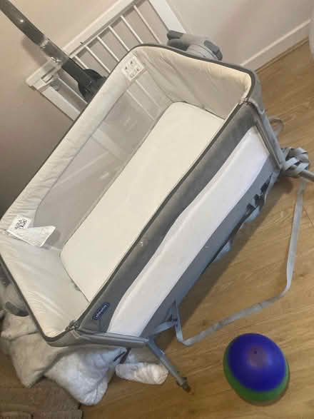 Photo of free ChicCo bed side crib (Airdrie) #1