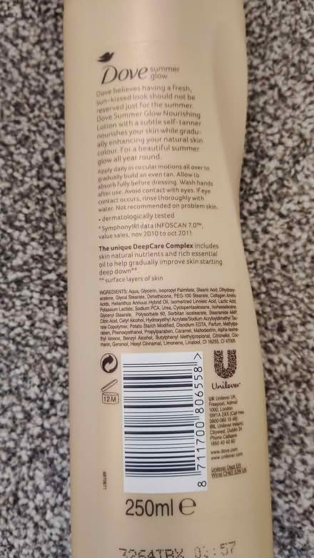 Photo of free Dove self tan cream fair to medium (Chesser EH14) #2