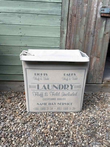 Photo of free Laundry basket (Chesterfield S40) #1