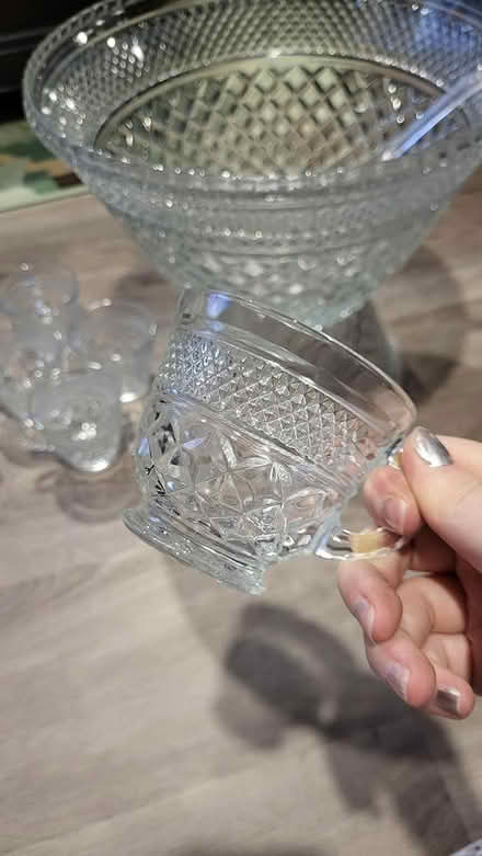 Photo of free Wexford Vintage Glass Punch Set (Mississauga) #2