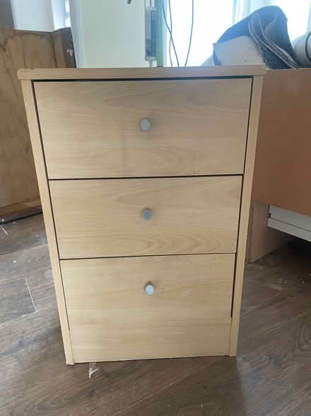 Photo of free Brown Wooden drawers x2 (Bulwell Lane NG6) #1