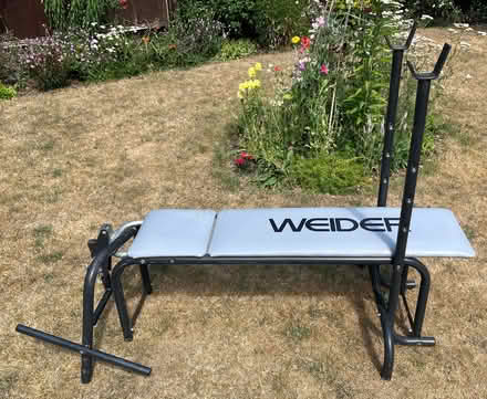 Photo of free Weider weights bench (Corner Hall HP2) #2
