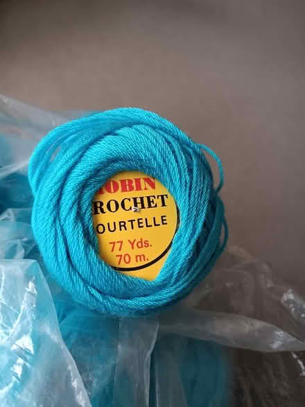 Photo of free Blue crochet thread (Chipping Ongar CM5) #2
