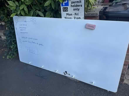 Photo of free Large whiteboard for grand visions (Stroud Green N4) #2