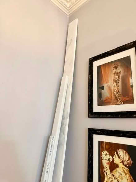 Photo of free Offcuts of Minerva Carrara White marble worktop and upstand (Earls Court SW10) #2
