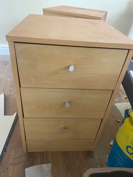 Photo of free Brown Wooden drawers x2 (Bulwell Lane NG6) #4