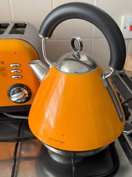 Photo of free Orange kettle and toaster (Acton W3) #3