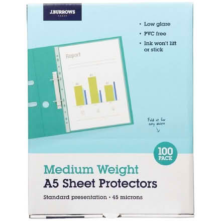 Photo of A5 Size Plastic Sleeves (Strathfield) #1
