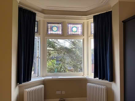 Photo of free Navy curtains (Tarleton PR4) #1