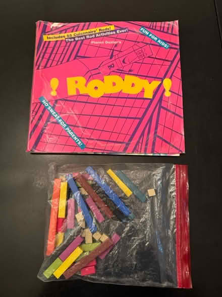 Photo of free Math stuff: Cuisenaire rods (Monta Loma Mountain View) #1