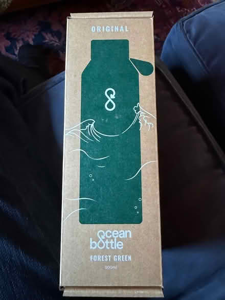 Photo of free green water bottle (White Oaks area of San Carlos) #2