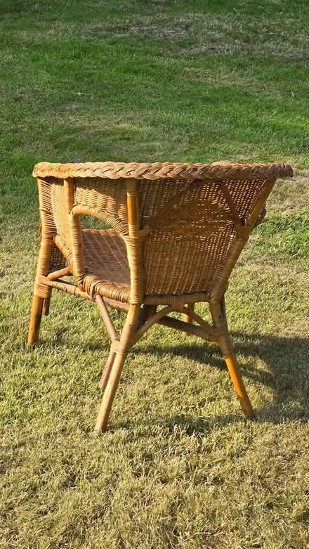 Photo of free Compact Rattan 'Bath' chair (Llandderfel LL23) #3