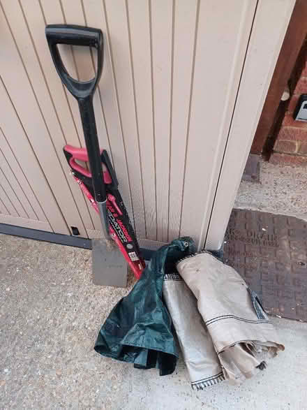 Photo of free 1spade, 1 saw and 3 potato grow bags (Hollingbury BN1) #1